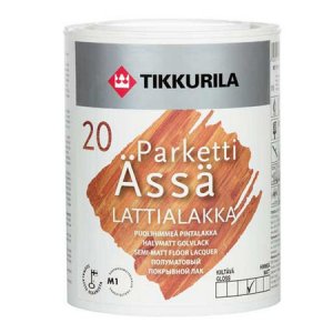Лак Tikkurila Parketti Assa полуматовый 10 л