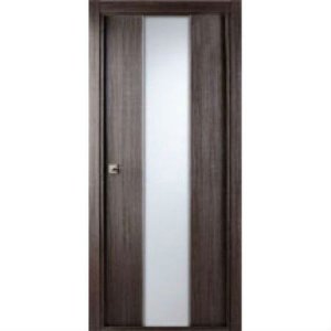 Дверное полотно Belwooddoors Юнита 208 Серый Дуб со стеклом