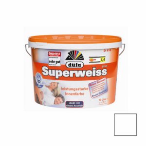Краска Dufa Superweiss D 4 супербелая универсальная 10 л