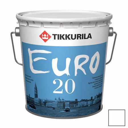 Краска Tikkurila Euro-20 C 9 л