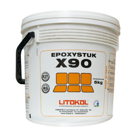 Затирка эпоксидная Litokol Epoxystuk X90 Iron Grey 5 кг