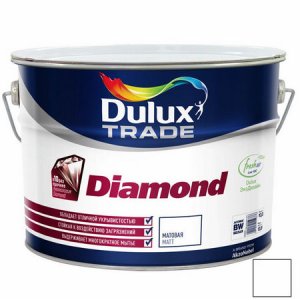 Краска Dulux Diamond Matt BW 5 л