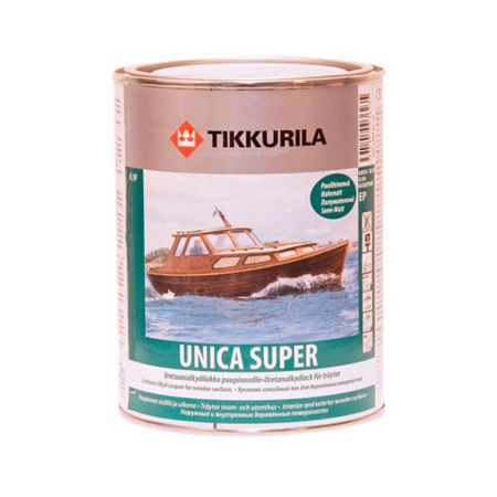 Лак Tikkurila Unica Super EP полуматовый 2,7 л